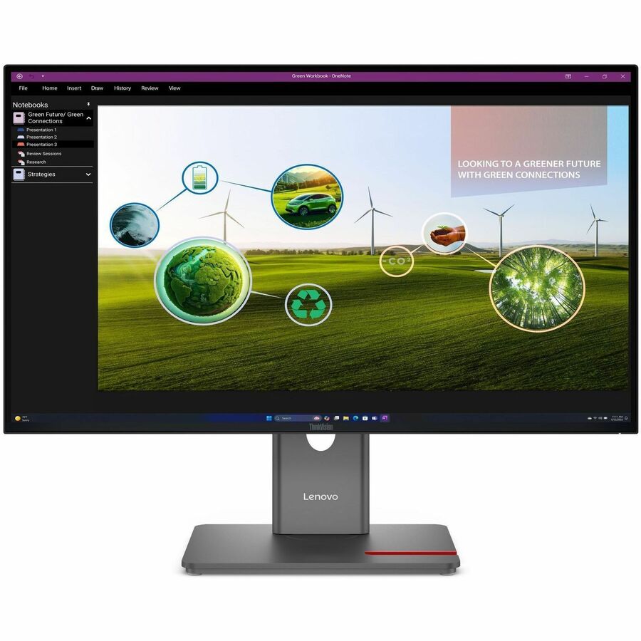 Lenovo ThinkVision P27Q-40 Front View