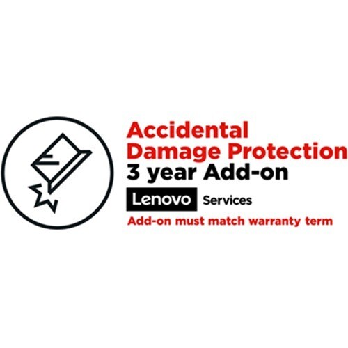 Lenovo Accidental Damage Protection - 5PS0N75612- (School Year Term) 3 Year - Warranty