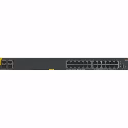 Aruba 6000 48G 4SFP Switch - 48 Ports - Manageable - Gigabit Ethernet - 10/100/1000Base-T, 1000Base-X - 3 Layer Supported - 4 SFP Slots - 44.20 W Power Consumption - Optical Fiber, Twisted Pair - 1U - Rack-mountable, Cabinet Mount, Surface Mount, Wall Mountable - Image 3